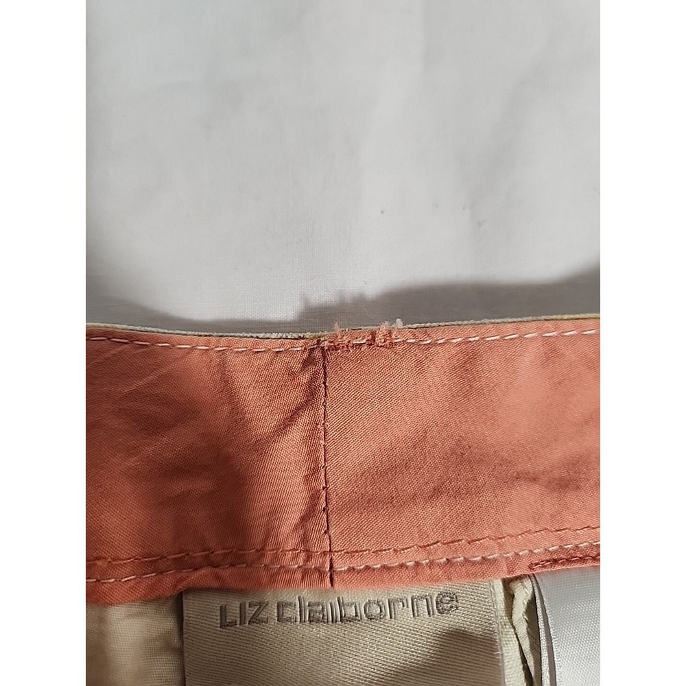 Liz Claiborne Hydra Therapy‎ Mini Skirt Denim Floral Print Size 6 NWT - Picture 4 of 8